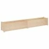 VidaXL Jardinière d'extérieur 200x31x31 cm Bois de pin massif