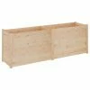 VidaXL Jardinière d'extérieur 200x50x70 cm Bois de pin massif