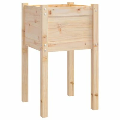 VidaXL Jardinière d'extérieur 50x50x70 cm Bois de pin massif 1 VidaXL Jardinière d'extérieur 50x50x70 cm Bois de pin massif