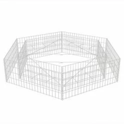 VidaXL Lit surélevé à gabion hexagonale 200x173x40 cm 7 VidaXL Lit surélevé à gabion hexagonale 200x173x40 cm -Pots & cache-pots Soldes 2022 image 3 142536