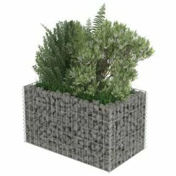 VidaXL Lit surélevé à gabion Acier galvanisé 90x50x50 cm 8 VidaXL Lit surélevé à gabion Acier galvanisé 90x50x50 cm -Pots & cache-pots Soldes 2022 image 3 143569