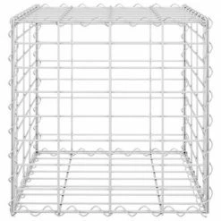 VidaXL Lit surélevé cube à gabion Fil d'acier 40x40x40 cm -Pots & cache-pots Soldes 2022 image 3 145649