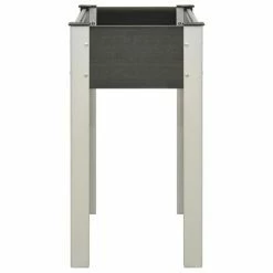 VidaXL Lit surélevé de jardin 75x40x75 cm WPC Gris -Pots & cache-pots Soldes 2022 image 3 149010