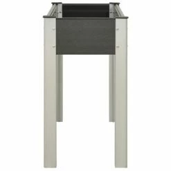 VidaXL Lit surélevé de jardin 100x40x75 cm WPC Gris -Pots & cache-pots Soldes 2022 image 3 149011