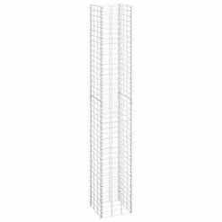 VidaXL Lits surélevés en gabion 3 pcs 30x30x200 cm Fer -Pots & cache-pots Soldes 2022 image 3 151251