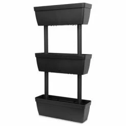 VidaXL Jardinières 6 pcs 100 cm Anthracite 8 VidaXL Jardinières 6 pcs 100 cm Anthracite -Pots & cache-pots Soldes 2022 image 3 151823