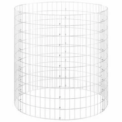 VidaXL Lit surélevé à gabion circulaire Acier galvanisé Ø100x100 cm -Pots & cache-pots Soldes 2022 image 3 152018