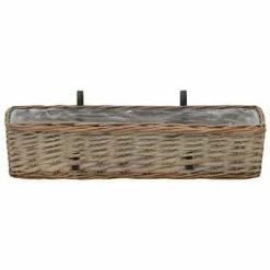 VidaXL Jardinière de balcon 2 pcs Osier avec doublure en PE 60 cm 8 VidaXL Jardinière de balcon 2 pcs Osier avec doublure en PE 60 cm -Pots & cache-pots Soldes 2022 image 3 246829