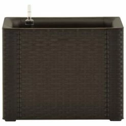 VidaXL Lit surélevé de jardin avec système d'arrosage Moka 43x43x33 cm -Pots & cache-pots Soldes 2022 image 3 313956