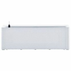 VidaXL Lit surélevé de jardin et système d'arrosage Blanc 100x43x33 cm -Pots & cache-pots Soldes 2022 image 3 313959