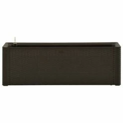 VidaXL Lit surélevé de jardin avec système d'arrosage Moka 100x43x33cm -Pots & cache-pots Soldes 2022 image 3 313960