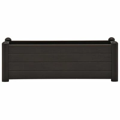VidaXL Lit surélevé de jardin PP Anthracite 100x43x35 cm 3 VidaXL Lit surélevé de jardin PP Anthracite 100x43x35 cm – Image 3