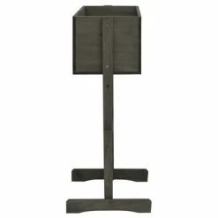 VidaXL Jardinière à treillis de jardin Gris 45x30x74 cm Bois de sapin -Pots & cache-pots Soldes 2022 image 3 314839