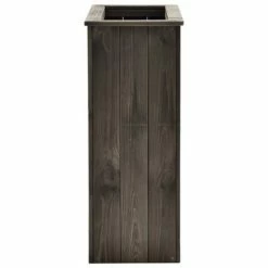 VidaXL Lit surélevé Gris foncé 74x32x80 cm Bois de pin massif 7 VidaXL Lit surélevé Gris foncé 74x32x80 cm Bois de pin massif -Pots & cache-pots Soldes 2022 image 3 315413