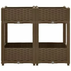 VidaXL Lit surélevé 80x40x71 cm Polypropylène 8 VidaXL Lit surélevé 80x40x71 cm Polypropylène -Pots & cache-pots Soldes 2022 image 3 316520