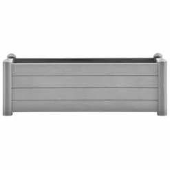 VidaXL Lit surélevé de jardin PP Gris pierre 100x43x35 cm -Pots & cache-pots Soldes 2022 image 3 317580