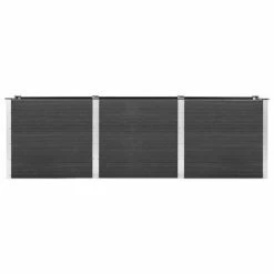 VidaXL Plate-forme surélevée de jardin 300x100x91 cm WPC Gris -Pots & cache-pots Soldes 2022 image 3 318102