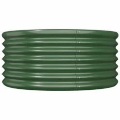 VidaXL Jardinière de jardin Acier enduit de poudre 80x80x36 cm Vert 6 VidaXL Jardinière de jardin Acier enduit de poudre 80x80x36 cm Vert -Pots & cache-pots Soldes 2022 image 3 318853