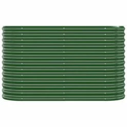 VidaXL Jardinière de jardin Acier enduit de poudre 114x40x68 cm Vert 8 VidaXL Jardinière de jardin Acier enduit de poudre 114x40x68 cm Vert -Pots & cache-pots Soldes 2022 image 3 318888