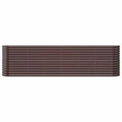 VidaXL Jardinière de jardin Acier enduit de poudre 260x40x68 cm Marron 8 VidaXL Jardinière de jardin Acier enduit de poudre 260x40x68 cm Marron -Pots & cache-pots Soldes 2022 image 3 318905