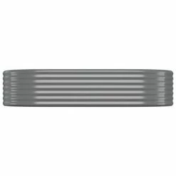 VidaXL Jardinière de jardin Acier enduit de poudre 175x100x36 cm Gris 8 VidaXL Jardinière de jardin Acier enduit de poudre 175x100x36 cm Gris -Pots & cache-pots Soldes 2022 image 3 318989