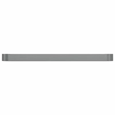 VidaXL Jardinière de jardin Acier enduit de poudre 544x100x36 cm Gris 3 VidaXL Jardinière de jardin Acier enduit de poudre 544x100x36 cm Gris – Image 3