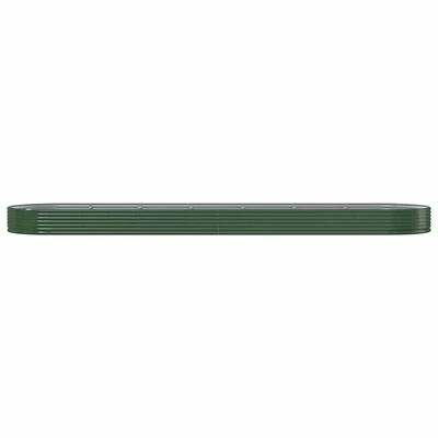 VidaXL Jardinière de jardin Acier enduit de poudre 600x140x36 cm Vert 3 VidaXL Jardinière de jardin Acier enduit de poudre 600x140x36 cm Vert – Image 3