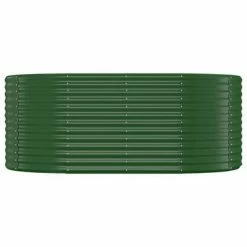 VidaXL Jardinière de jardin Acier enduit de poudre 175x100x68 cm Vert -Pots & cache-pots Soldes 2022 image 3 319058
