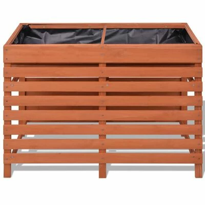 VidaXL Jardinière 100 x 50 x 71 cm Bois 3 VidaXL Jardinière 100 x 50 x 71 cm Bois – Image 3