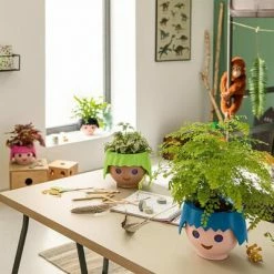 LECHUZA Jardinière de table OJO ALL-IN-ONE Vert pomme -Pots & cache-pots Soldes 2022 image 3 427371