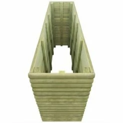 VidaXL Lit surélevé de jardin 150x56x96 cm Bois de pin imprégné 19 mm -Pots & cache-pots Soldes 2022 image 3 43278