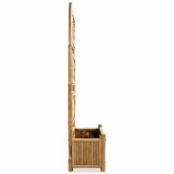 VidaXL Lit surélevé de jardin avec treillis Bambou 40 cm -Pots & cache-pots Soldes 2022 image 3 43713