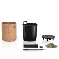 LECHUZA Jardinière TRENDCOVER 32 Cork ALL-IN-ONE Naturel clair -Pots & cache-pots Soldes 2022 image 3 441317