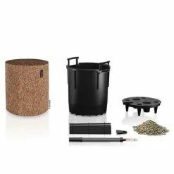 LECHUZA Jardinière TRENDCOVER 32 Cork ALL-IN-ONE Naturel foncé -Pots & cache-pots Soldes 2022 image 3 441318