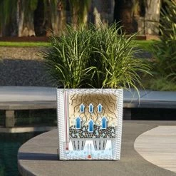 LECHUZA Jardinière CUBE Cottage 40 ALL-IN-ONE Blanc 8 LECHUZA Jardinière CUBE Cottage 40 ALL-IN-ONE Blanc -Pots & cache-pots Soldes 2022 image 3 442084