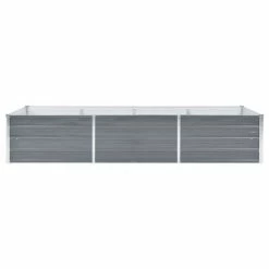 VidaXL Lit surélevé de jardin Acier galvanisé 240x80x45 cm Gris 8 VidaXL Lit surélevé de jardin Acier galvanisé 240x80x45 cm Gris -Pots & cache-pots Soldes 2022 image 3 44842