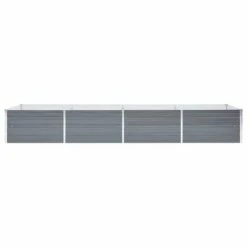 VidaXL Lit surélevé de jardin Acier galvanisé 320x80x45 cm Gris 8 VidaXL Lit surélevé de jardin Acier galvanisé 320x80x45 cm Gris -Pots & cache-pots Soldes 2022 image 3 44846