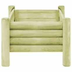 VidaXL Lit surélevé de jardin Bois de pin imprégné 100x60x42 cm -Pots & cache-pots Soldes 2022 image 3 45174