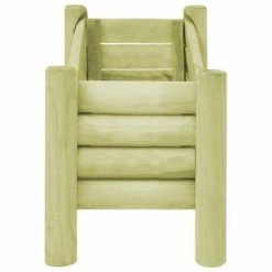 VidaXL Lit surélevé de jardin Bois de pin imprégné 120x40x42 cm -Pots & cache-pots Soldes 2022 image 3 45175