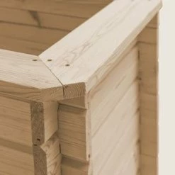 VidaXL Lit surélevé de jardin 100x100x80 cm Bois de pin massif -Pots & cache-pots Soldes 2022 image 3 45177