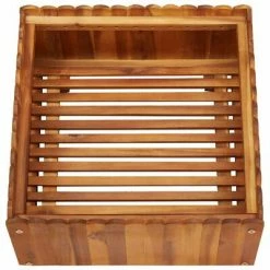 VidaXL Lit surélevé de jardin 50x50x25 cm Bois massif d'acacia 7 VidaXL Lit surélevé de jardin 50x50x25 cm Bois massif d'acacia -Pots & cache-pots Soldes 2022 image 3 45921