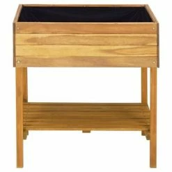VidaXL Jardinière surélevée 78,5x58,5x78,5 cm Bois massif d'acacia 8 VidaXL Jardinière surélevée 78,5x58,5x78,5 cm Bois massif d'acacia -Pots & cache-pots Soldes 2022 image 3 46584