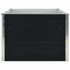 VidaXL Jardinière 160 x 80 x 45 cm Acier galvanisé Anthracite -Pots & cache-pots Soldes 2022 image 3 47013