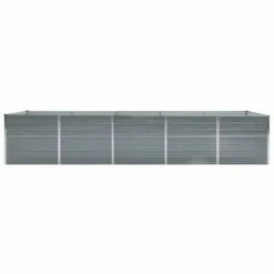 VidaXL Lit surélevé de jardin Acier galvanisé 400x80x45 cm Gris 8 VidaXL Lit surélevé de jardin Acier galvanisé 400x80x45 cm Gris -Pots & cache-pots Soldes 2022 image 3 47056
