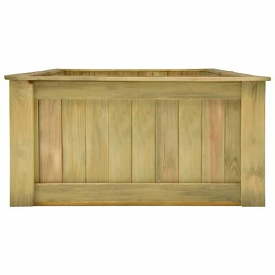 VidaXL Jardinière surélevée 196x100x50 cm Bois de pin imprégné 3 VidaXL Jardinière surélevée 196x100x50 cm Bois de pin imprégné – Image 3