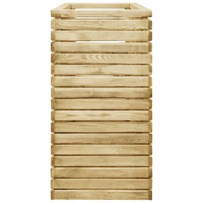 VidaXL Lit surélevé 100x50x100 cm Bois de pin imprégné 3 VidaXL Lit surélevé 100x50x100 cm Bois de pin imprégné – Image 3