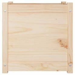VidaXL Jardinière 50x50x50 cm Bois de pin massif -Pots & cache-pots Soldes 2022 image 3 810546