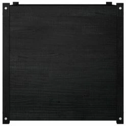 VidaXL Jardinière d'extérieur Noir 70x70x70 cm Bois de pin massif -Pots & cache-pots Soldes 2022 image 3 810573
