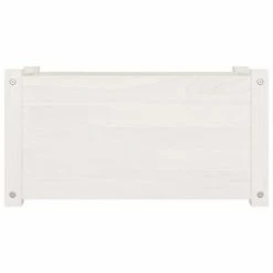 VidaXL Jardinière Blanc 60x31x31 cm Bois de pin massif -Pots & cache-pots Soldes 2022 image 3 810706