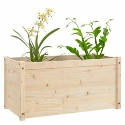 VidaXL Jardinière 100x50x50 cm Bois de pin massif -Pots & cache-pots Soldes 2022 image 3 810724